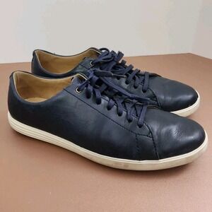 Cole Haan Grand Os Shoes Mens 9.5M Sneakers Blue Lace Up Low Top Casual Comfort